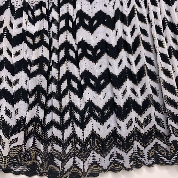 Madewell pleated a line bohemian print mini skirt women’s 2 lined small - Picture 7 of 7